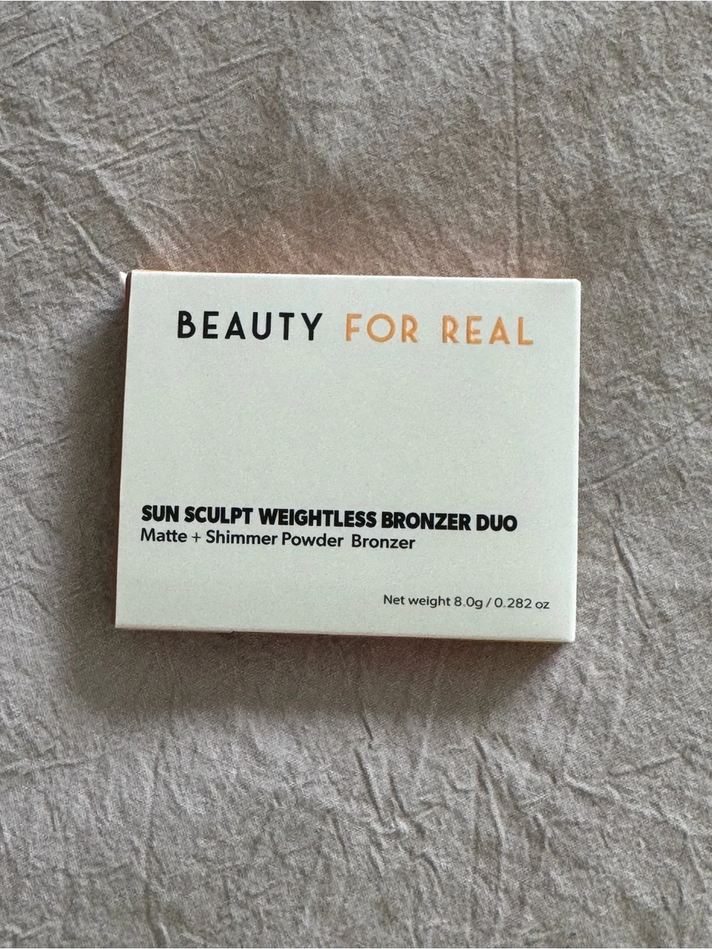 Beauty For Real Sun Sculpt Weightless Bronzer Duo - Tan